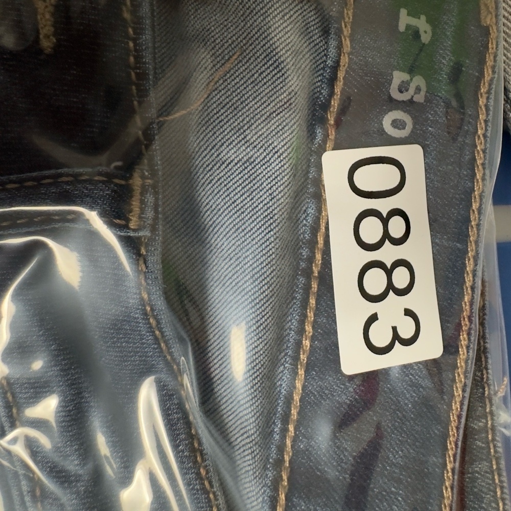 Articles Of Society‎ Jeans Womens 26 Skinny Dark Wash Frayed Hem Blue Denim - Picture 14 of 14